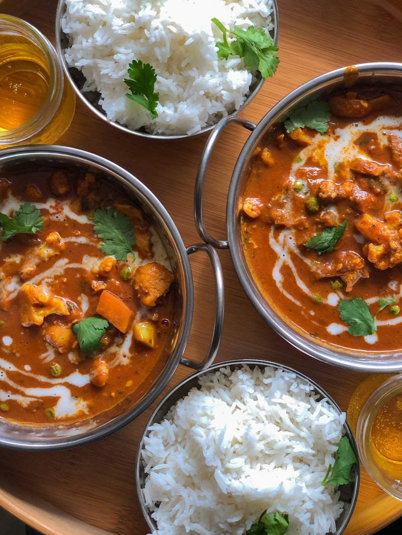 Desi food vendors at a community festival